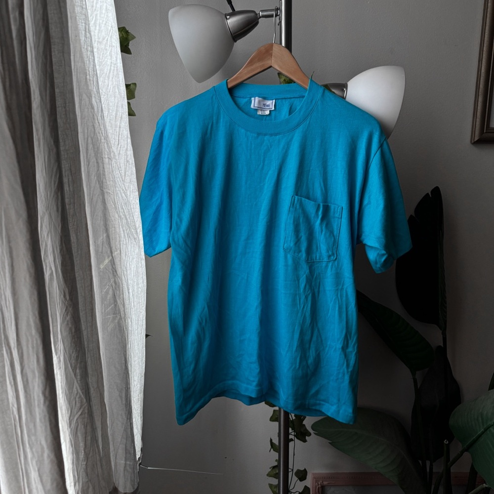 Vintage blue tee
